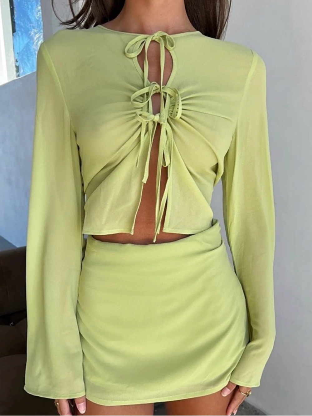 Tiger Mist two-piece skirt set - Picture 2 of 3